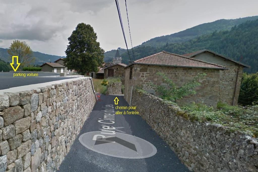 2 Chambres D'Hotes Avec Kitchenette, Frigo, Dolce Via Saint-Martin-de-Valamas Exterior foto